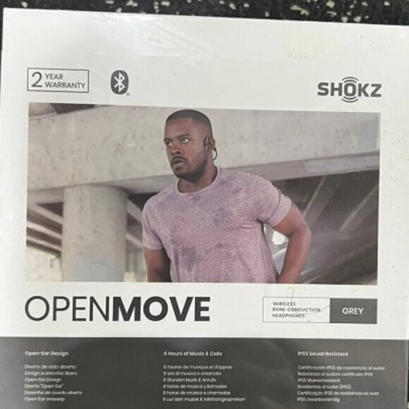 SHOKZ OpenMove Wireless Bone Conduction Bluetooth Sport Headphones**NEW! - Picture 5 of 11